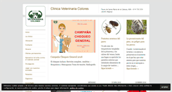 Desktop Screenshot of clinicaveterinariacolores.com