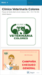 Mobile Screenshot of clinicaveterinariacolores.com